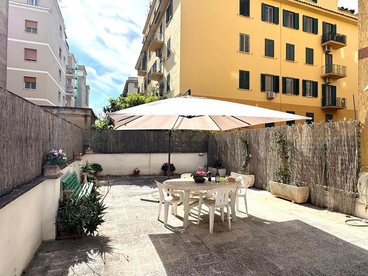 Bright Terrace Close To Vatican Rome